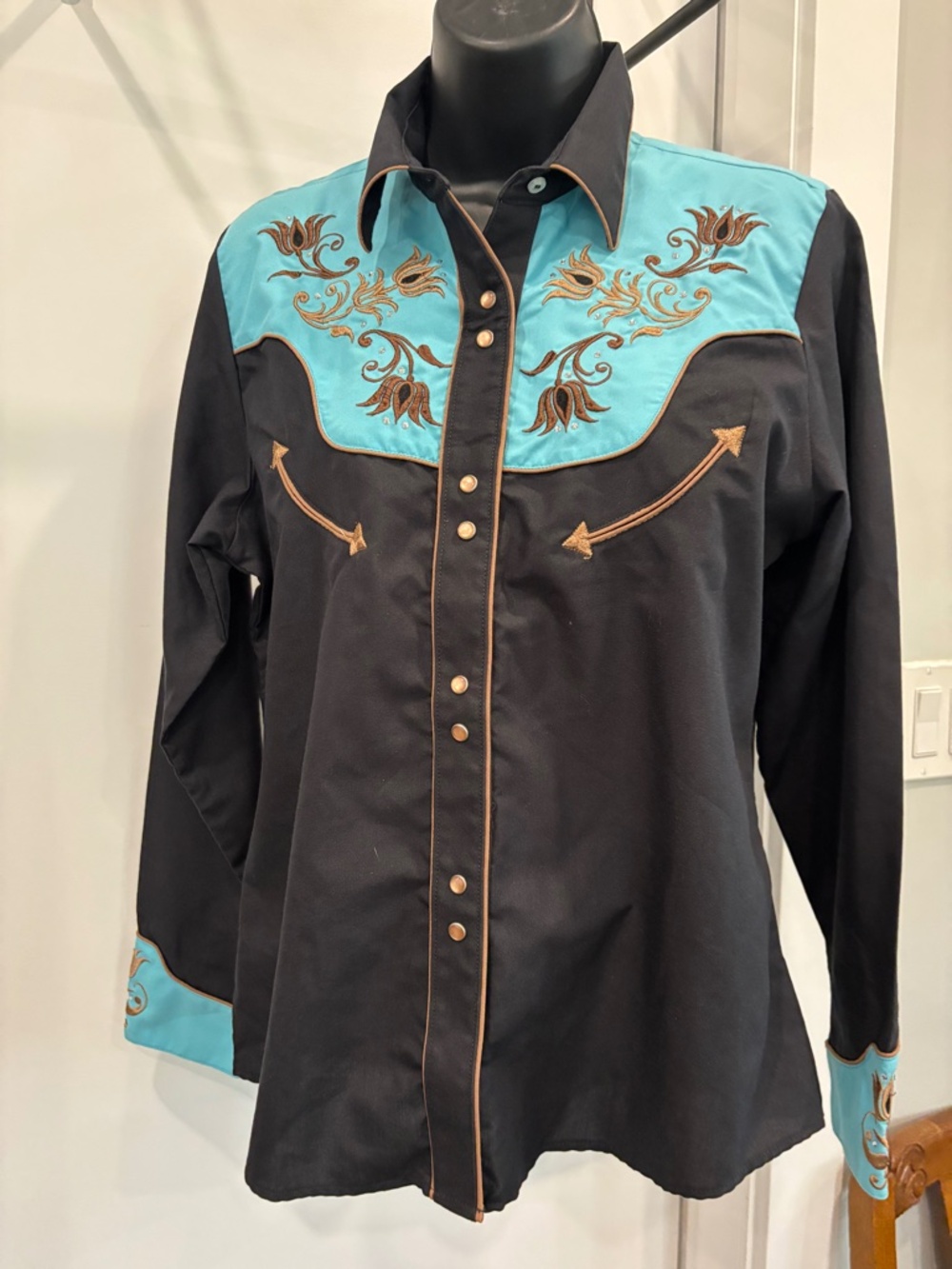 Womens Ranger Western Shirt - Picture 8 of 16